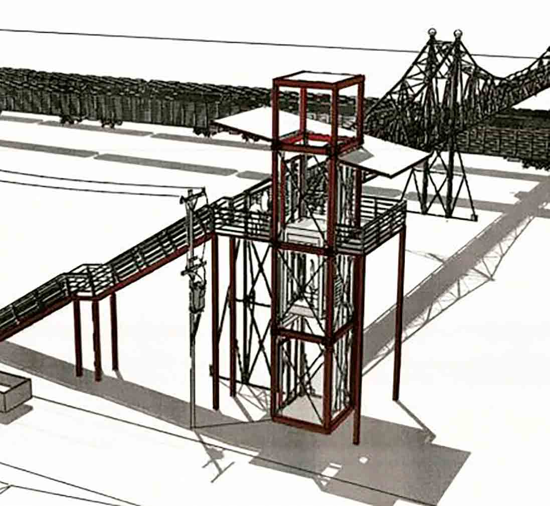 Elevators to Bring Historic Bridge Into ADA Compliance