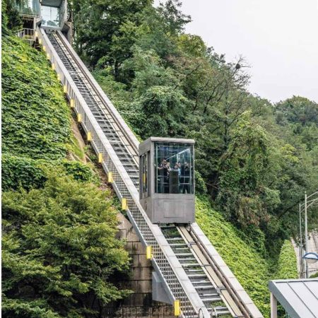Landing and Car Doors for Inclined Lifts