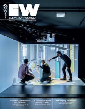 Elevator World | July 2020 Issue Cover