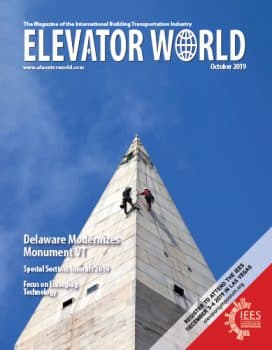 Elevator World | October 2019 Cover