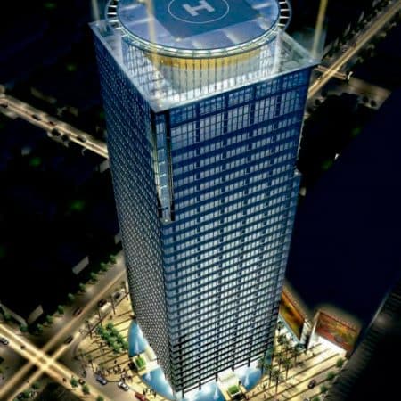 One-tall-residential-building-under-construction
