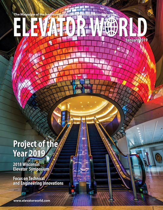 Elevator World | January 2019 Cover