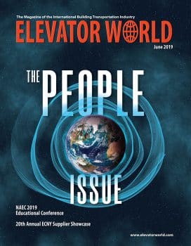 Elevator World | June 2019 Cover