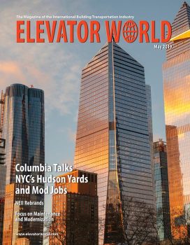 Elevator World | May 2019 Cover