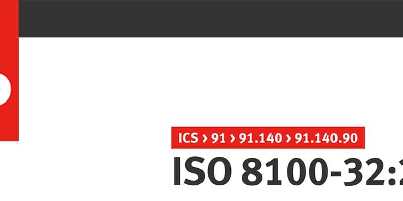 ISO 8100-32:2020 Guidance