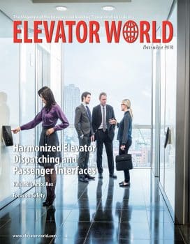 Elevator World | November 2018 Cover