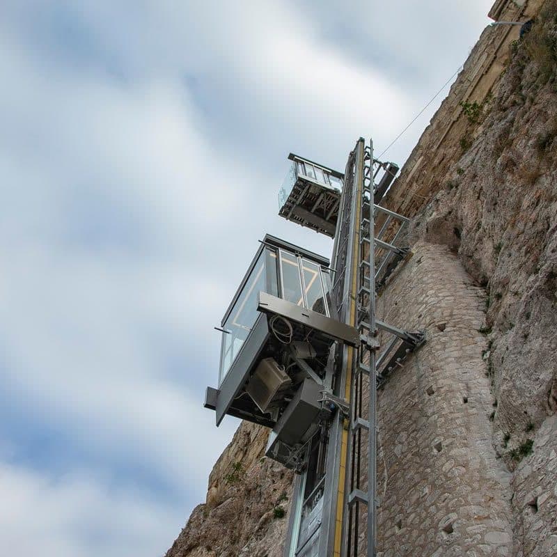 Access to the Acropolis