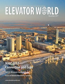 Elevator World | December 2017 Cover