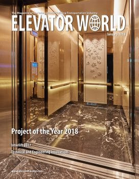 Elevator World | January 2018 Cover