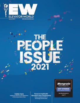 Elevator World | June 2021 Cover