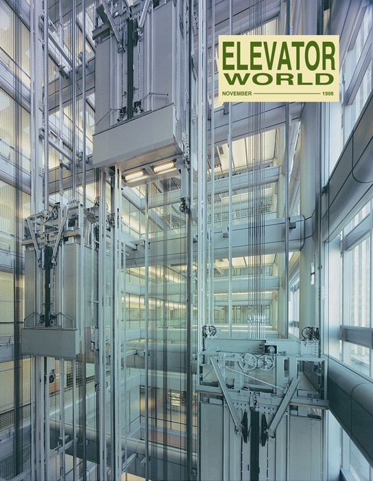 Elevator World | November 1998 Cover