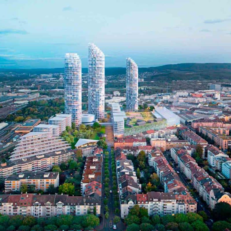 Plan-Calls-for-Three-Towers-in-Basel-Switzerland