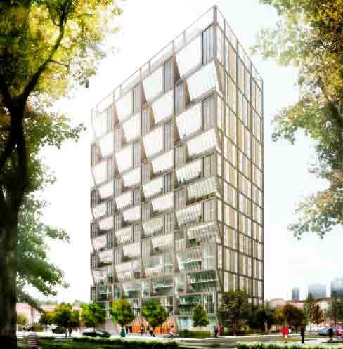 Studio-Gang-Designed-Apartment-Tower-Tops-Out-in-Chicago