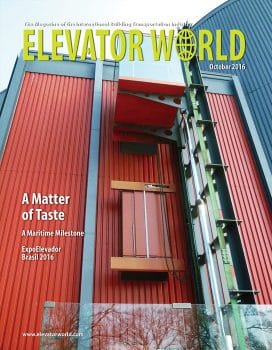 Elevator World | October 2016 Cover