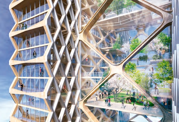 Worlds-Tallest-Timber-Tower-Planned-in-Chicago