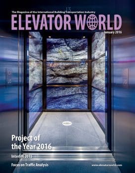 Elevator World | January 2016 Cover