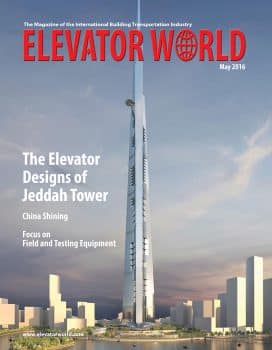 Elevator World | May 2016 Cover