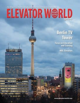 Elevator World | April 2015 Cover