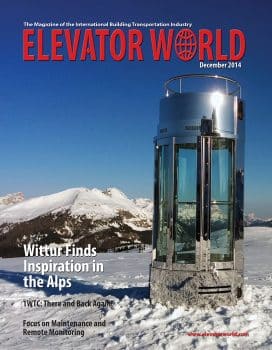 Elevator World | December 2014 Cover