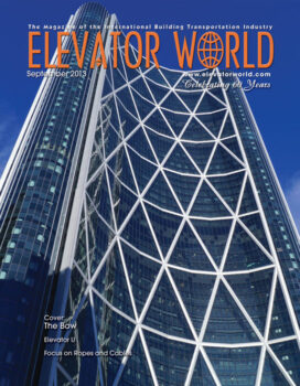 Elevator World | September 2013 Cover