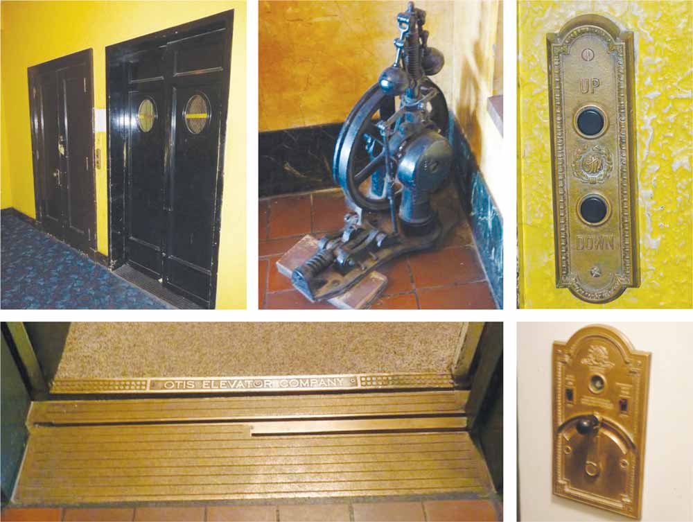 Elevators-at-Gadsden-Hotel-in-Douglas,-Arizona
