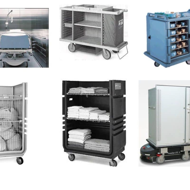 Comparison of Dedicated and Swing Public/Service Elevators in Hospitals