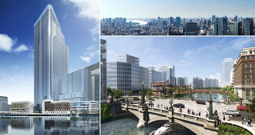 Work Starts On Tokyo S Nihonbashi River Tower