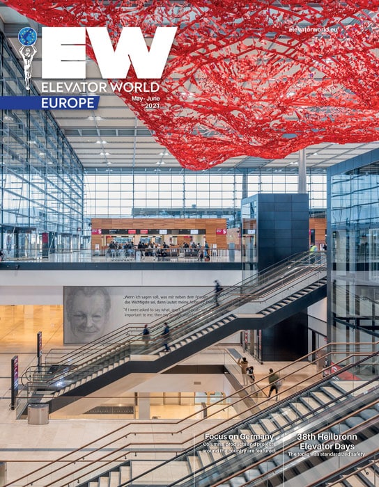 Elevator World Europe | May - June 2021 Cover