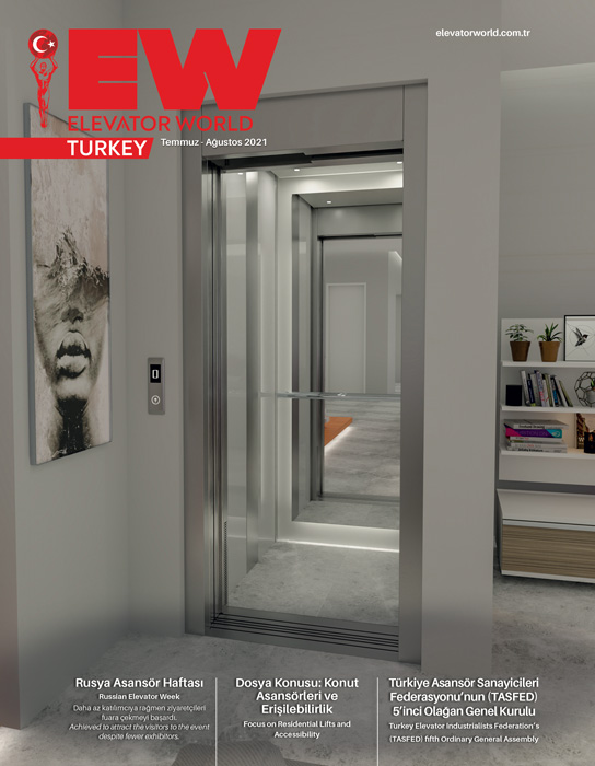 Elevator World Türkiye | July - August 2021 Cover