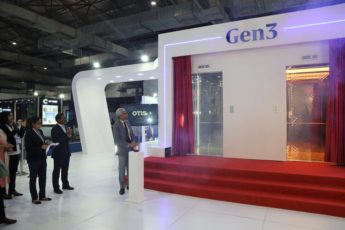 otis-introduces-gen3-in-india-at-isee