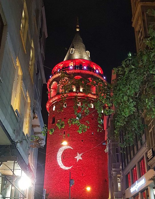 Galata Tower Rises With a Unique Digital Showcase