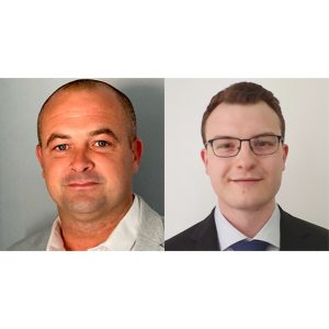 Barry Gribbon and Kieren Ensaff
