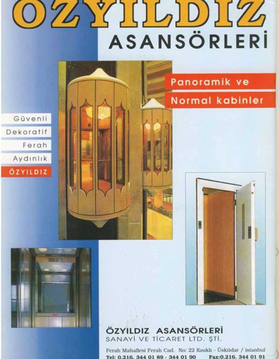 Asansör Dünyası Begins Publication- 1996