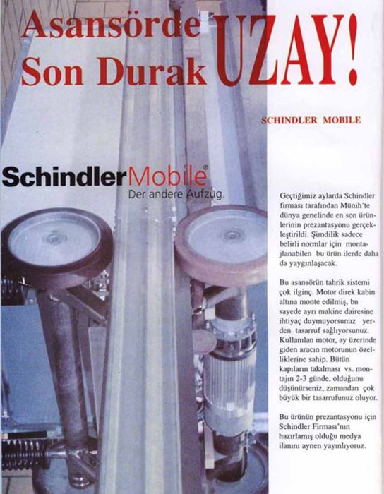 The First Four Years of Asansör Dünyası: 1996-2000