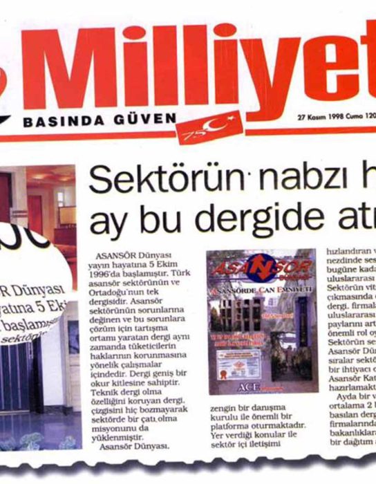 The First Four Years of Asansör Dünyası: 1996-2000