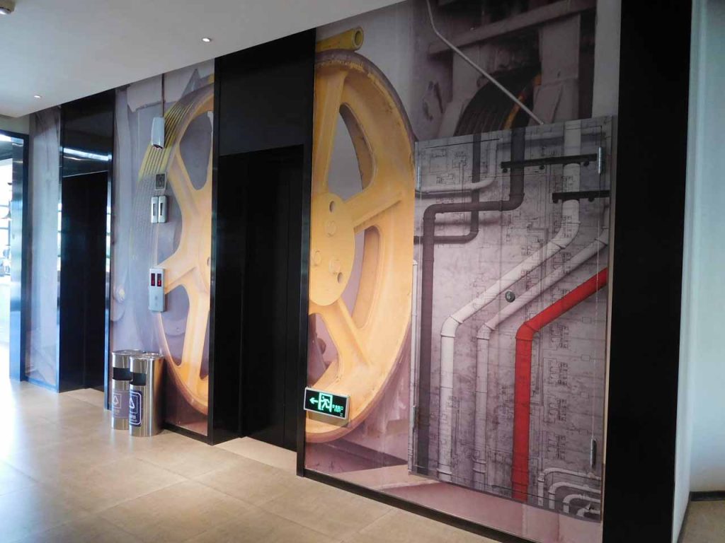A Hotel Wall Painting