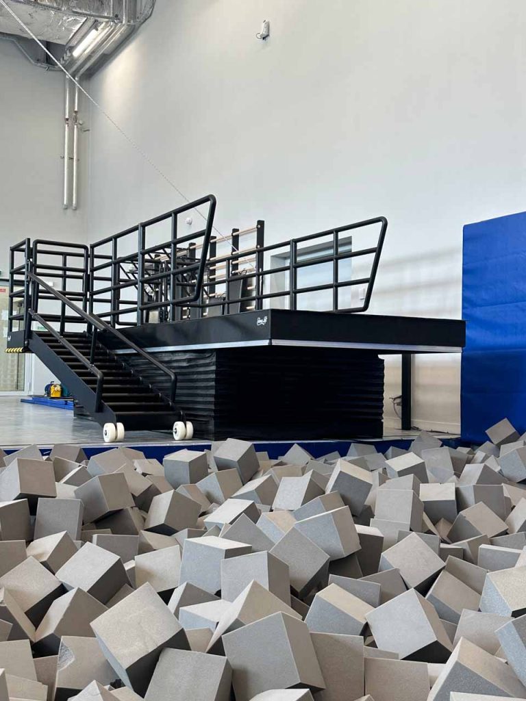 Paris Olympics Dive Platform Lift