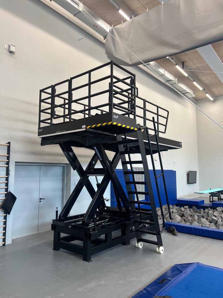 Paris Olympics Dive Platform Lift