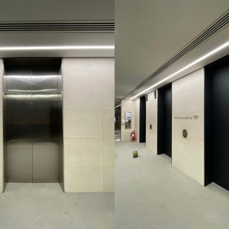 Transforming Lift Entrances at Bank of America’s London Office