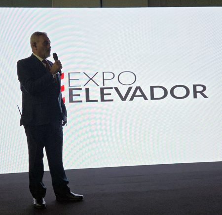 EXPO 47 Edilberto Almeida opens ExpoElevador Brasil 2025.