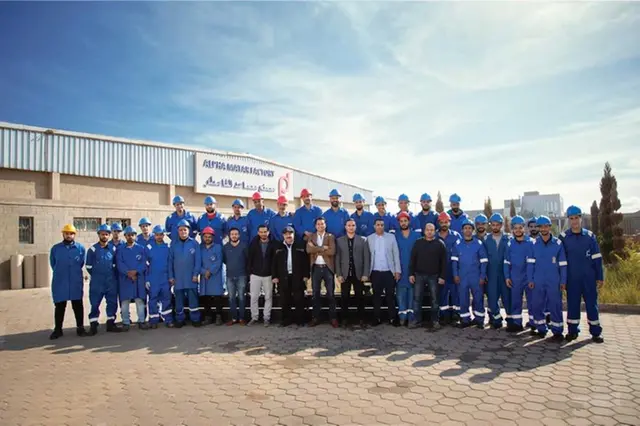 ALPHA MATAR SIGNS COOPERATION PROTOCOL WITH SUNRISE HOTELS GROUP The Alpha Matar team; image courtesy of Alpha Matar