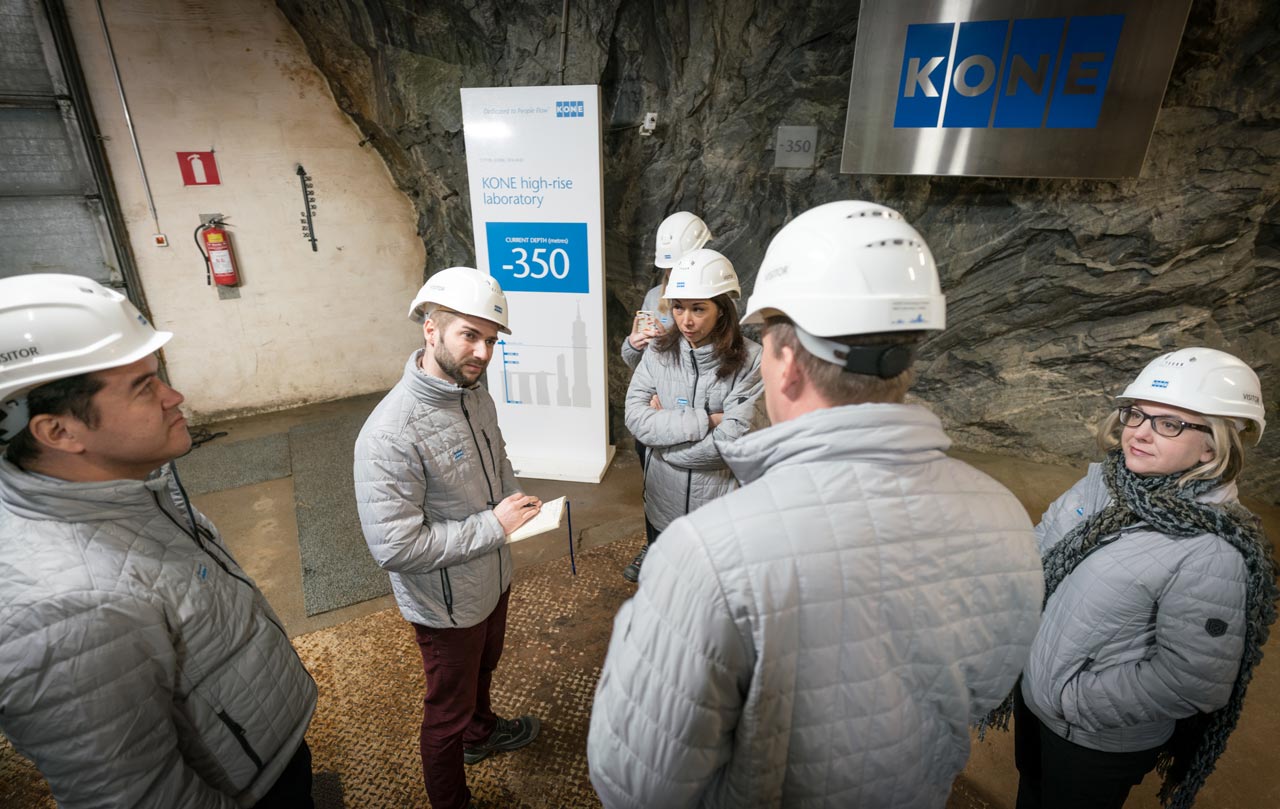Subterráneo profundo de innovación de gran altura - 350 m