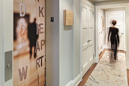 Privater Aufzug in der Apartment-Suite