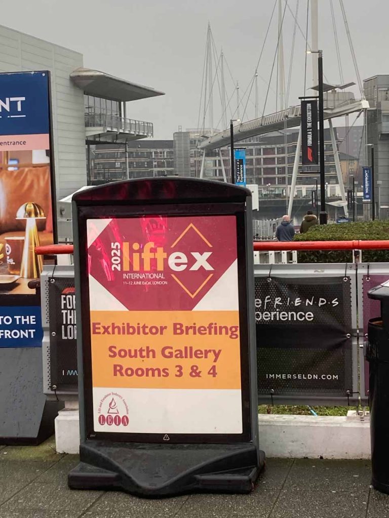 Briefing per gli espositori di LIFTEX 2025
