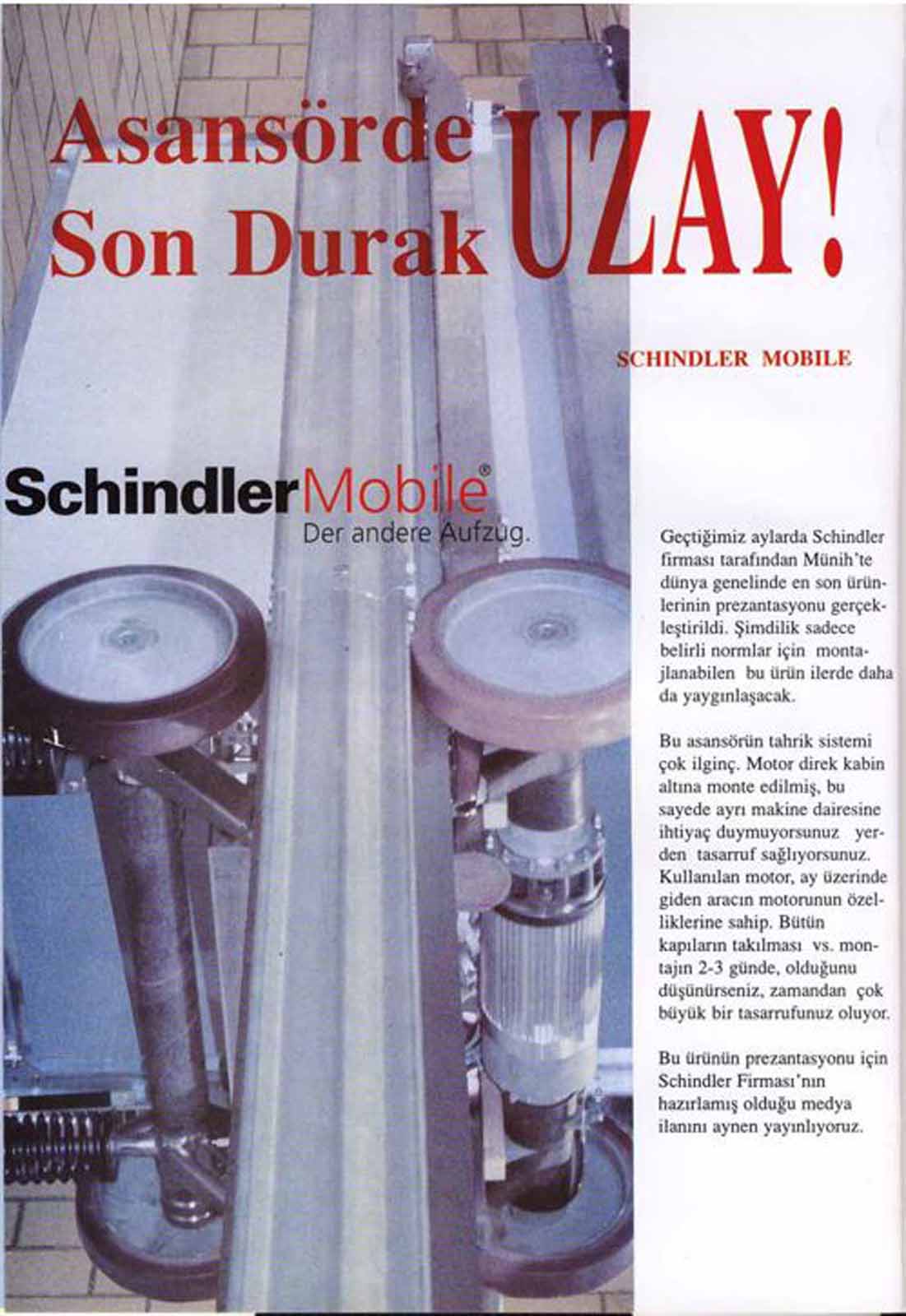 السنوات الأربع الأولى من Asansor Dünyası: 1996-2000
