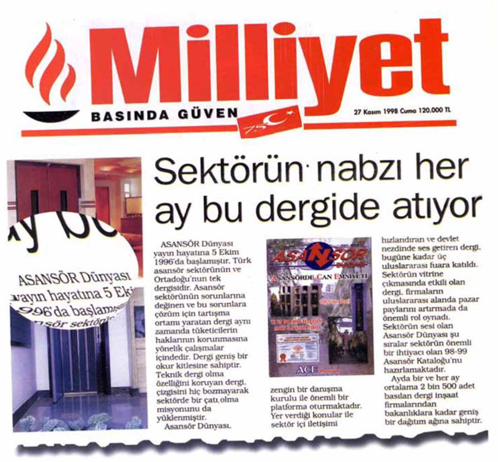 السنوات الأربع الأولى من Asansor Dünyası: 1996-2000