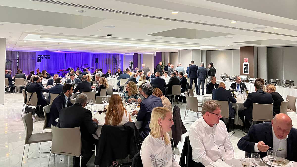 Il primo Lift Expo Italia ha avuto luogo a Milano, Italia - Cena di gala