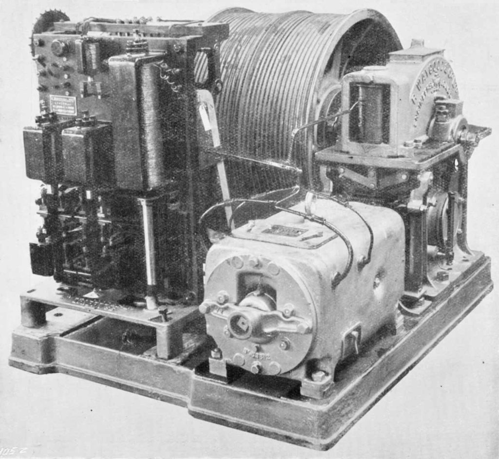 El primer ascensor de pasajeros de un transatlántico