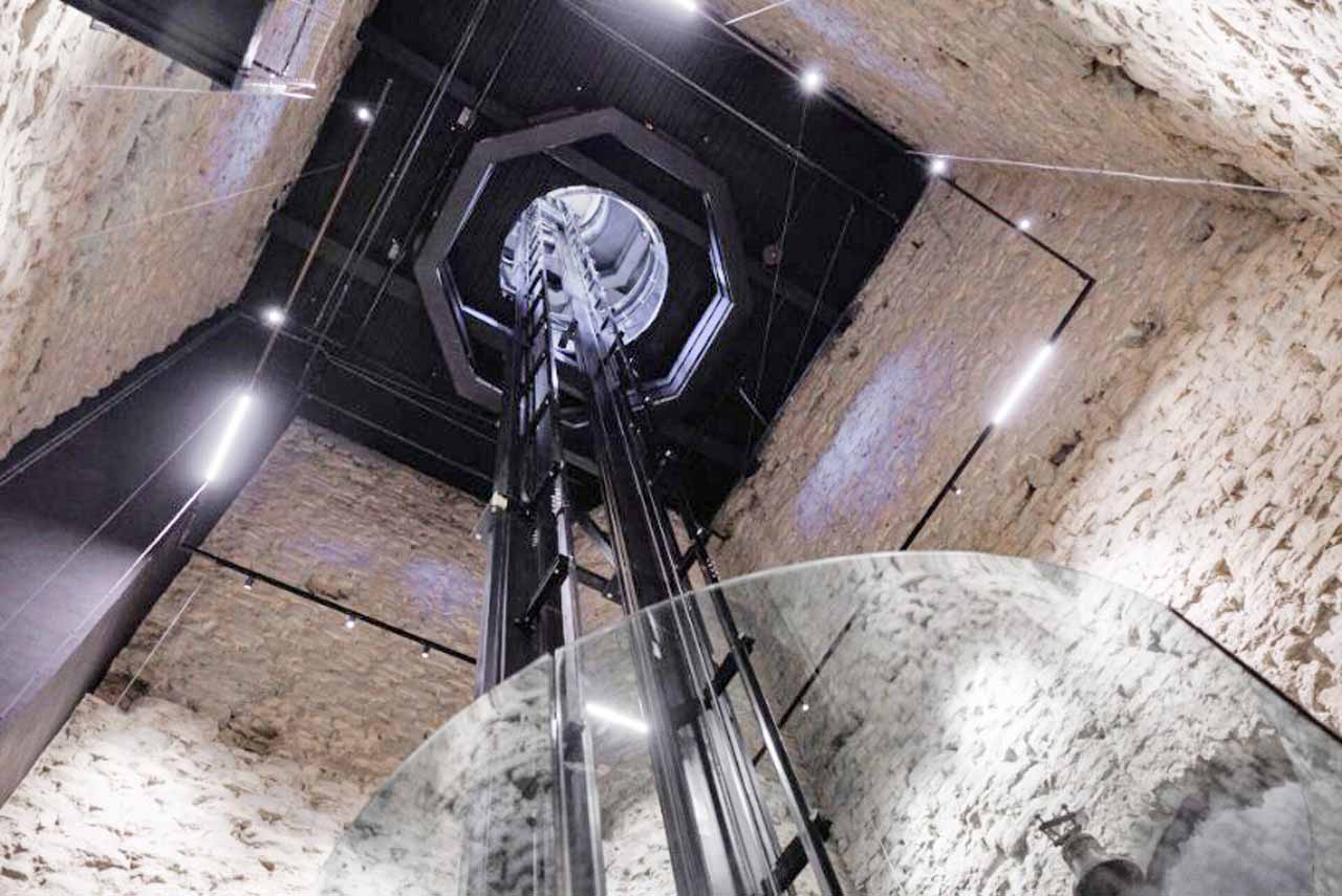 Hueco de ascensor de la era soviética