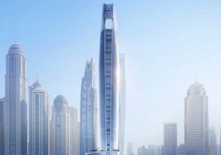 20 TKE Elevators for World's Tallest Hotel in Dubai